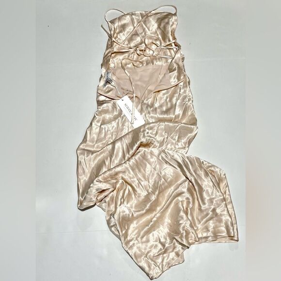 Shona Joy Cream Maxi Dress - Picture 9 of 16